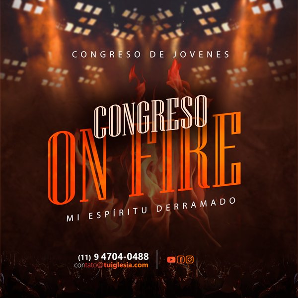 Diseño gratis para congreso cristiano