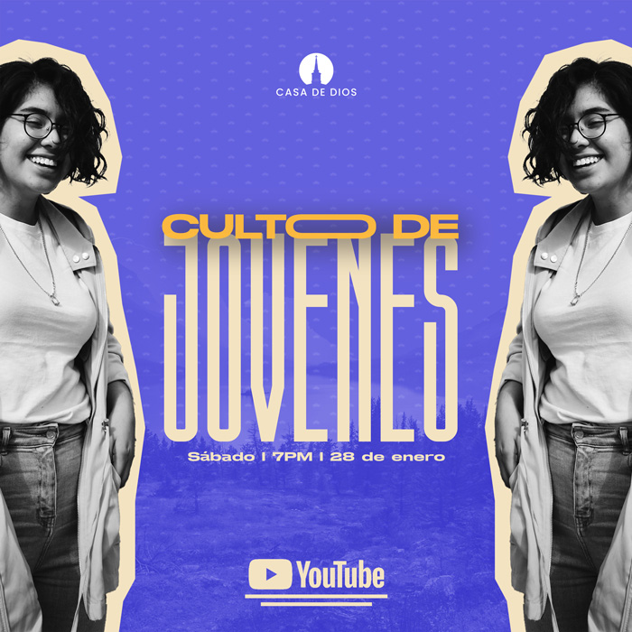 Diseño gratis para culto de jovenes