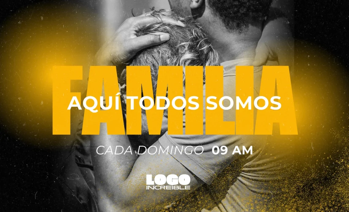 Flyer gratis sobre la familia cristiana